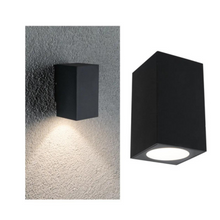 Load image into Gallery viewer, Outdoor 230V Flame LED Exterior Wall Light Anthracite - All Sizes
