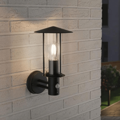 Outdoor 230V Classic Motion Detector Exterior Wall Light - Paulmann