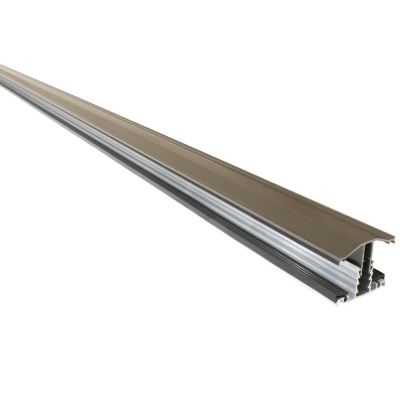 Capex Snap Down (10-25mm) Glazing Bar (2m) - Brown - B4L Roofing