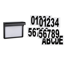 Load image into Gallery viewer, Dayton II Solar House Number Luminaire IP44 3000K
