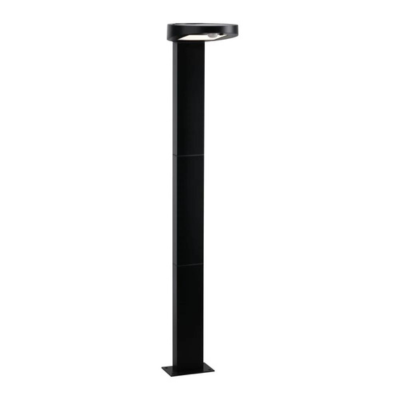 Outdoor Solar Bollard Ryse IP44 3000K 100lm Motion Sensor