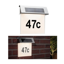 Load image into Gallery viewer, Outdoor Solar House Number Light IP44 LED 1 x 0.2W
