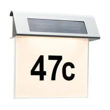 Load image into Gallery viewer, Outdoor Solar House Number Light IP44 LED 1 x 0.2W
