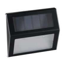 Load image into Gallery viewer, Outdoor Solar Step/Stair Light IP44 3000K Metal/Plastic - Grey
