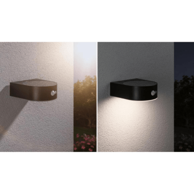Outdoor Solar Wall Luminaire 300lm IP44 3000K PIR - Paulmann