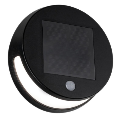 Outdoor Solar Wall Luminaire Helena IP44 3000K 300lm Motion Sensor