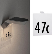 Load image into Gallery viewer, Outdoor Solar Wall Luminaire Soley IP44 House Number Accessoires
