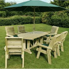 Load image into Gallery viewer, Churnet Valley Ergo 6 Seat Table Set 6 Chairs - Churnet Valley
