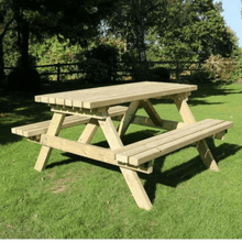 Load image into Gallery viewer, Churnet Valley Deluxe Picnic Table 1.8m - Churnet Valley
