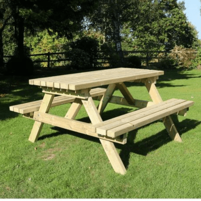 Churnet Valley Deluxe Picnic Table 1.8m - Churnet Valley