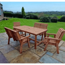 Load image into Gallery viewer, Churnet Valley 6 Seater Set 2 Chairs and 2 x Benches - Churnet Valley
