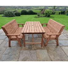 Load image into Gallery viewer, Churnet Valley 6 Seat Table Set 2 x 3 Seat Benches 179.5cm Table - Churnet Valley
