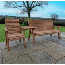 Load image into Gallery viewer, Churnet Valley 4 Seat Set 1 Chair and 1 x 3 Seat Bench Straight Tray - Churnet Valley
