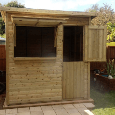 Churnet Valley 2.4m x 1.8m Pent Bar - Churnet Valley