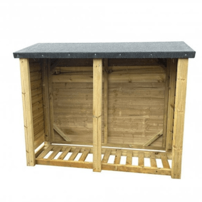 Felted Churnet Valley Heavy Duty Logstore 4ft x 5ft - Churnet Valley