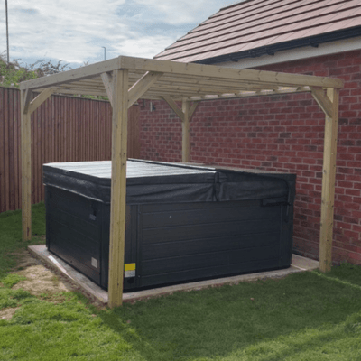 Churnet Valley Pergola 2.4m x 2.4m - Churnet Valley