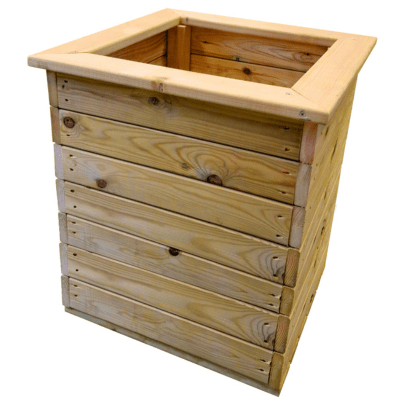 Churnet Valley Deluxe Square Planter 50cm x 50cm x 53cm - Churnet Valley