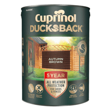 Load image into Gallery viewer, Cuprinol Ducksback 5 Year Waterproof for Sheds and Fences - 5 Litre - Cuprinol
