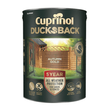 Load image into Gallery viewer, Cuprinol Ducksback 5 Year Waterproof for Sheds and Fences - 5 Litre - Cuprinol
