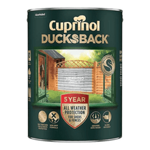 Load image into Gallery viewer, Cuprinol Ducksback 5 Year Waterproof for Sheds and Fences - 5 Litre - Cuprinol
