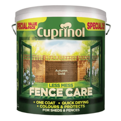 Cuprinol Less Mess Fence Care - 6 Litre - Cuprinol