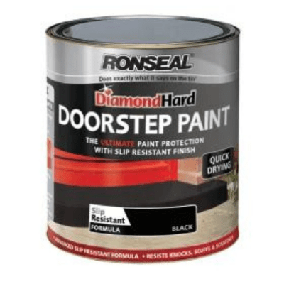 Ronseal Diamond Hard Doorstep Piant Black - 750ml - Ronseal