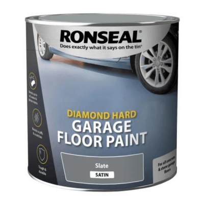 Ronseal Diamond Hard Garage Floor Paint 2.5 Litres - Slate - Ronseal