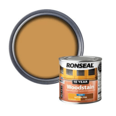 Ronseal 10 Year Woodstain 2.5 Litres - Natural Pine - Ronseal