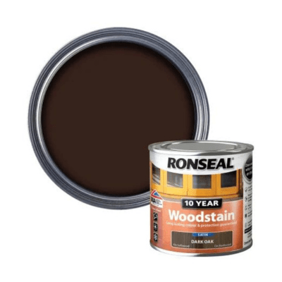 Ronseal 10 Year Woodstain 2.5 Litres - Dark Oak - Ronseal