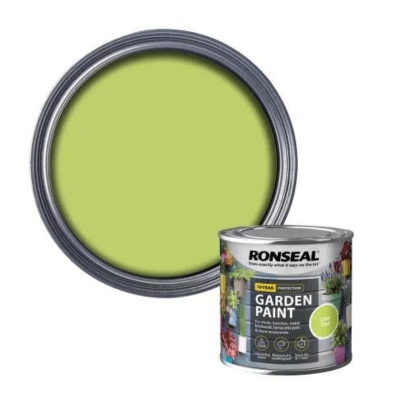 Ronseal Garden Paint 2.5 Litres - Lime Zest - Ronseal