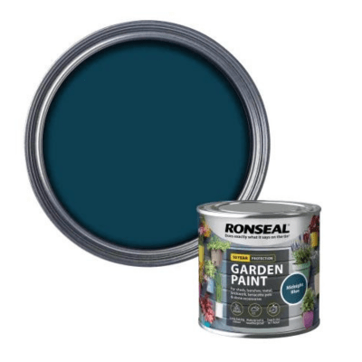 Ronseal Garden Paint 750ml - Midnight Blue - Ronseal