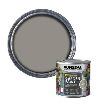 Ronseal Garden Paint 750ml - Slate - Ronseal