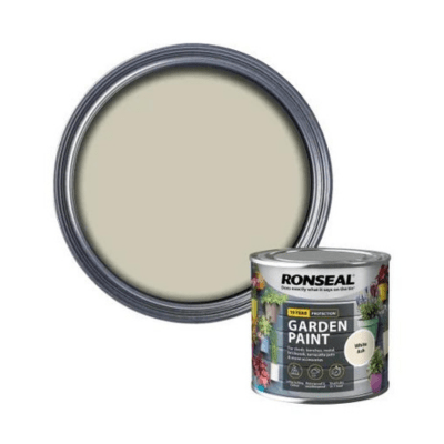 Ronseal Garden Paint 2.5 Litres - White Ash - Ronseal