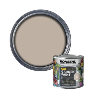 Ronseal Garden Paint 250ml - Warm Stone - Ronseal