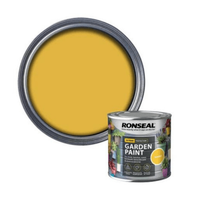 Ronseal Garden Paint 250ml - Sunburst - Ronseal