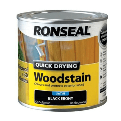 Ronseal Quick Drying Woodstain - All Colours - Ronseal