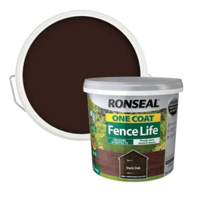 Ronseal One Coat Fence Life 5 Litres - All Colours - Ronseal
