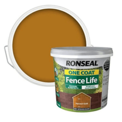 Ronseal One Coat Fence Life 5 Litres - All Colours - Ronseal