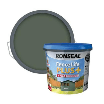 Ronseal Fence Life Plus+ 5 Litres - Willow - Ronseal