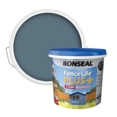 Ronseal Fence Life Plus+ 5 Litres - Cornflower - Ronseal