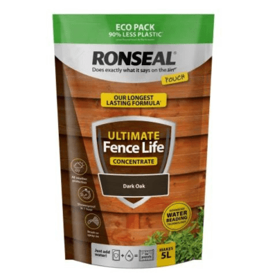Ronseal Ultimate Fence Life Concentrate 950ml - Dark Oak - Ronseal
