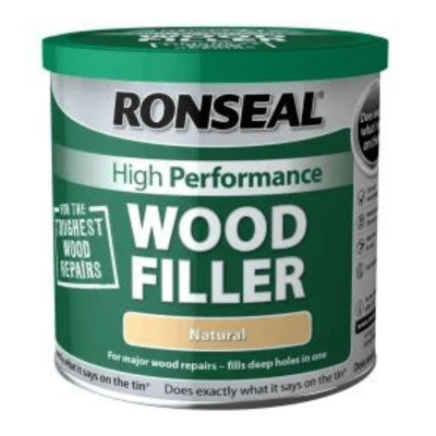 Ronseal High-Performance Wood Filler 1kg - Natural - Ronseal