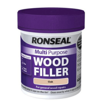 Ronseal Multipurpose Wood Filler Tub 250g - Oak - Ronseal