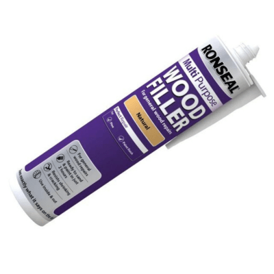 Ronseal Multipurpose Wood Filler Cartridge 310ml - All Colours - Ronseal