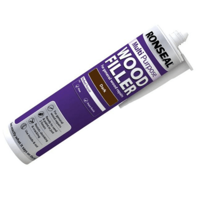Ronseal Multipurpose Wood Filler Cartridge 310ml - Dark - Ronseal