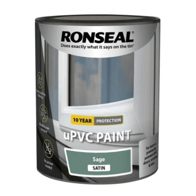 Ronseal uPVC Paint 750ml - Sage - Ronseal