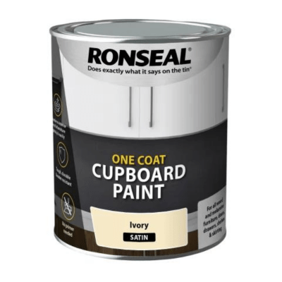 Ronseal One Coat Cupboard Paint 750ml - All Colours - Ronseal