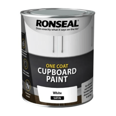 Ronseal One Coat Cupboard Paint 750ml - All Colours - Ronseal