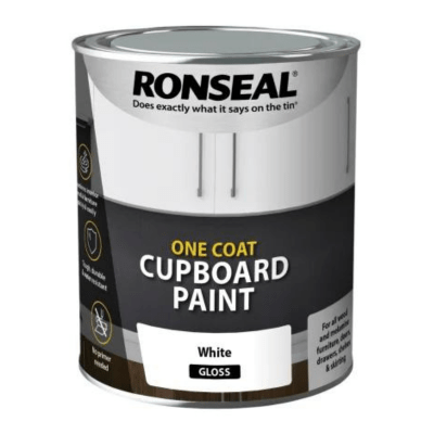 Ronseal One Coat Cupboard Paint 750ml - All Colours - Ronseal