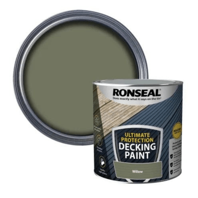 Ronseal Ultimate Protection Decking Stain 2.5 Litres - Willow - Ronseal